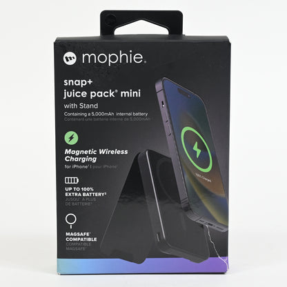 mophie Snap+ Juice Pack Mini Stand Portable Phone Charger 5000mAh - Grade A