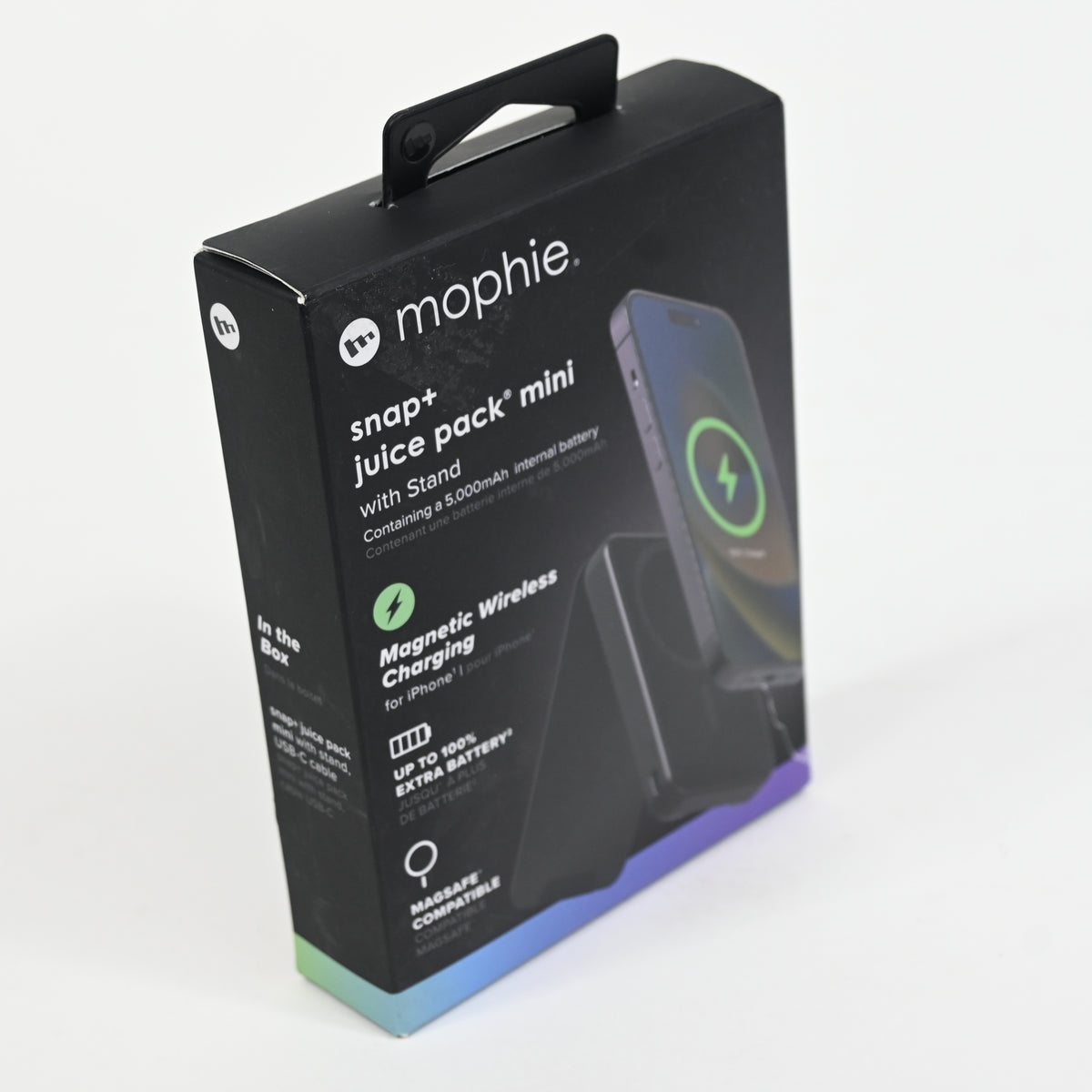 mophie Snap+ Juice Pack Mini Stand Portable Phone Charger 5000mAh - Grade A