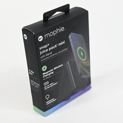 mophie Snap+ Juice Pack Mini Stand Portable Phone Charger 5000mAh - Grade A