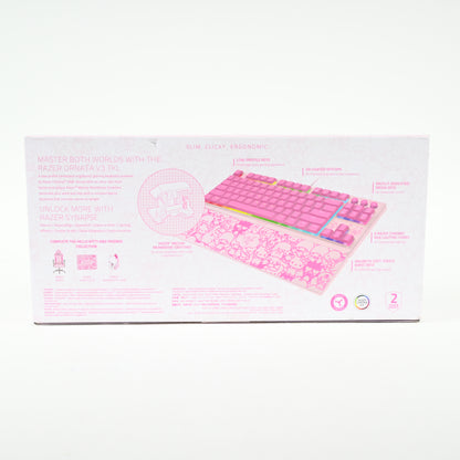 Razer Ornata V3 TKL Low Profile Gaming Keyboard: RGB - Hello Kitty Edition