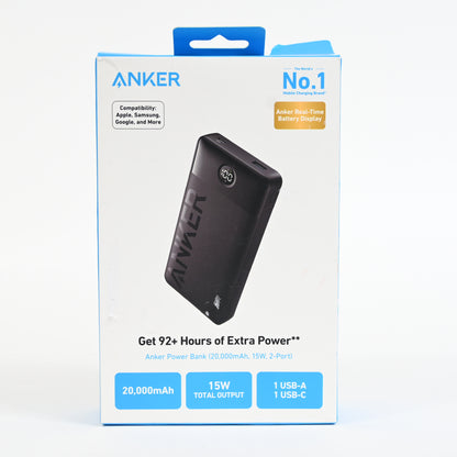 Anker Powercore 326 Power Bank - Black