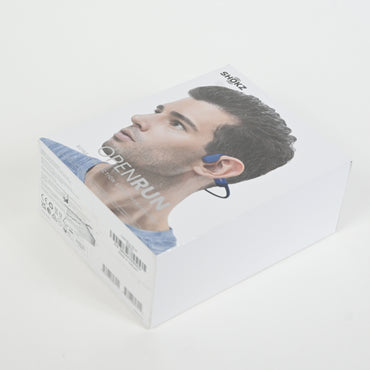 SHOKZ OpenRun Bluetooth Bone Coduction Sport Headphones - Blue - New
