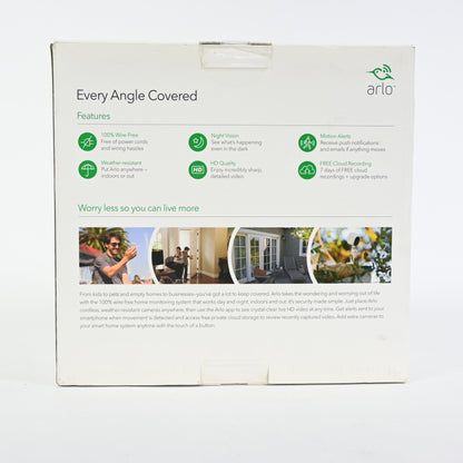 Arlo - Wireless Home Security Night vision, Indoor/Outdoor, HD Video, Wall Mount