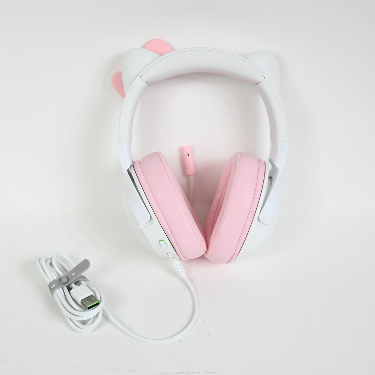 Razer Kraken Kitty V2 USB Headset w Kitty Ears - Hello Kitty + Friends - Grade B
