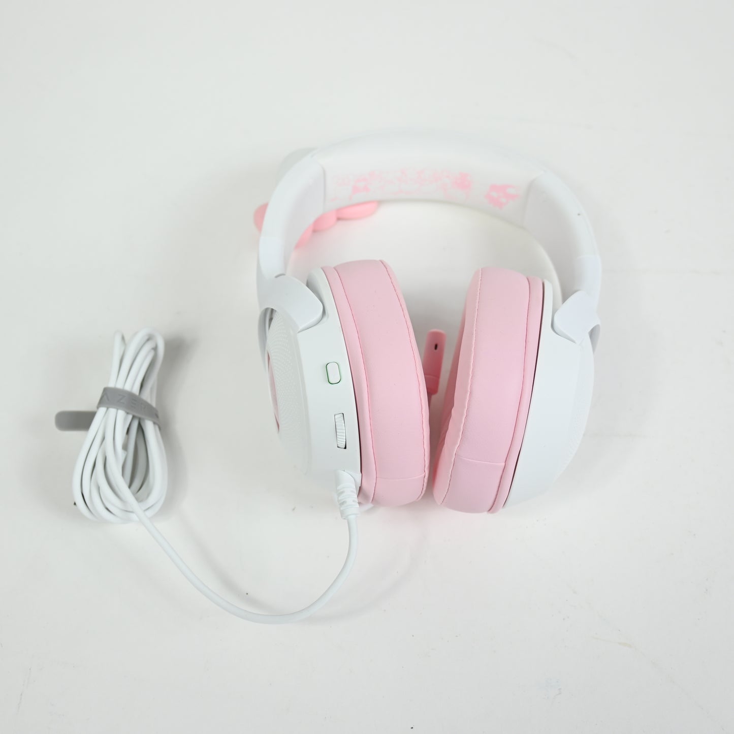 Razer Kraken Kitty V2 USB Headset w Kitty Ears - Hello Kitty + Friends - Grade B