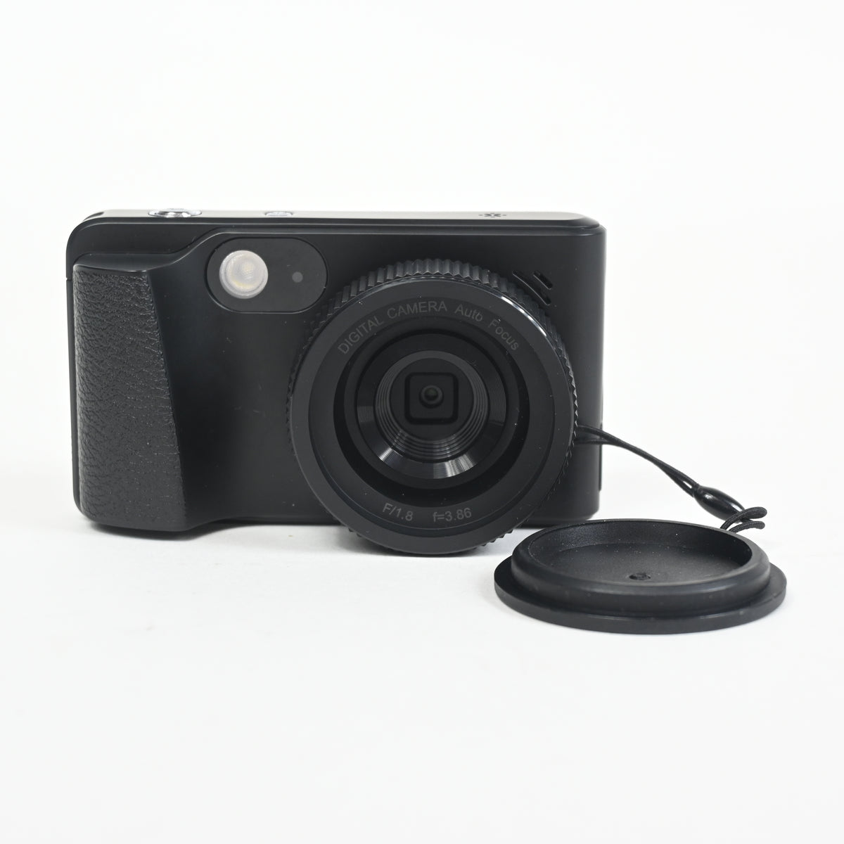 heyday 8MP 4K Digital Camera Compact Point-and-Shoot Black - Grade A