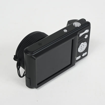 heyday 8MP 4K Digital Camera Compact Point-and-Shoot Black - Grade A