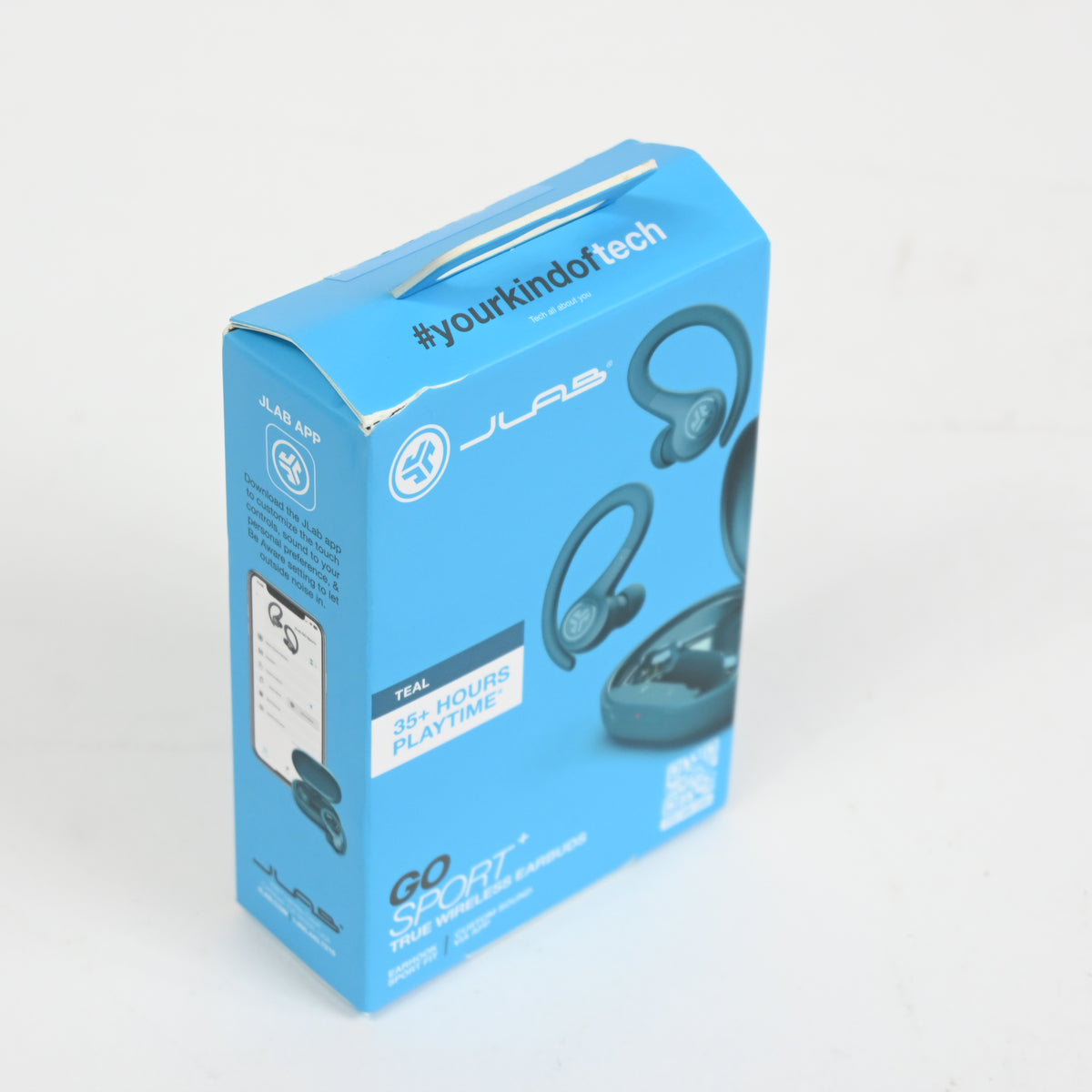 JLab Go Air Sport - Bluethooth Wireless Workout Earbuds - Teal - Grade A