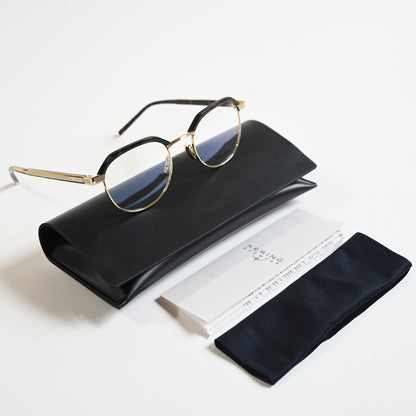 Yves Saint Laurent SL-124O 003 Unisex Authentic Eyeglasses Havana/Beige 50 - New