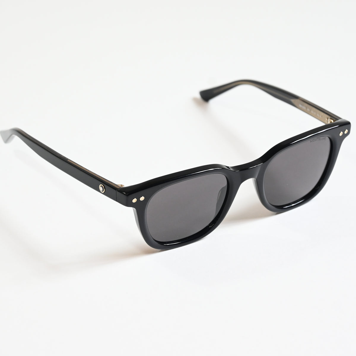 Montblanc MB0320S 001 Mens Authentic Sunglasses Black, 49mm - New