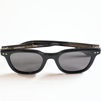 Montblanc MB0320S 001 Mens Authentic Sunglasses Black, 49mm - New