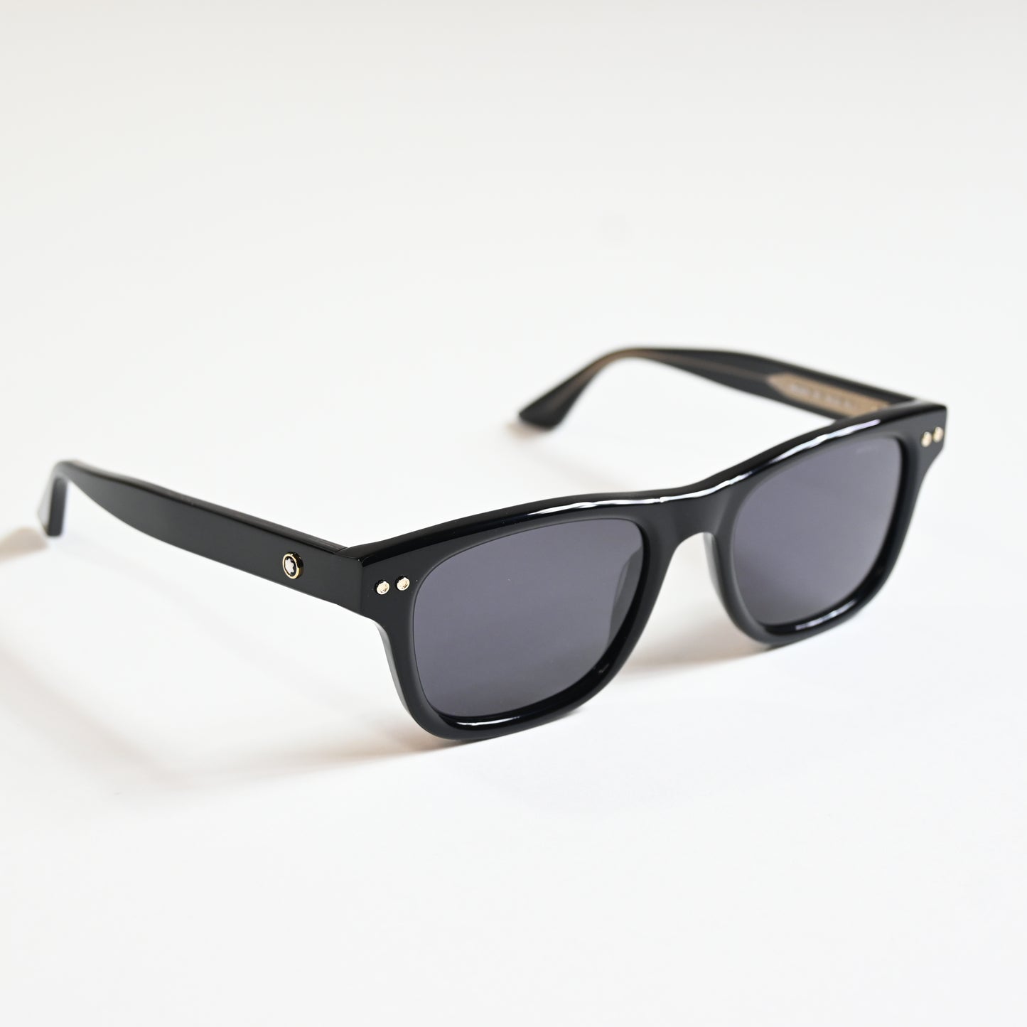 Montblanc MB0254S 001 Mens Authentic Sunglasses Black, 53mm - New