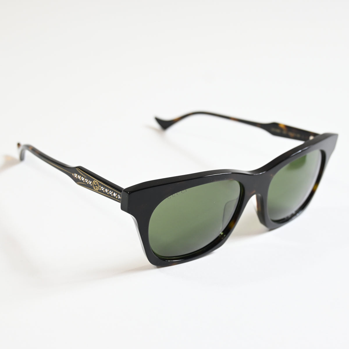 Gucci Women's Winged Cat Eye Sunglasses, One Size