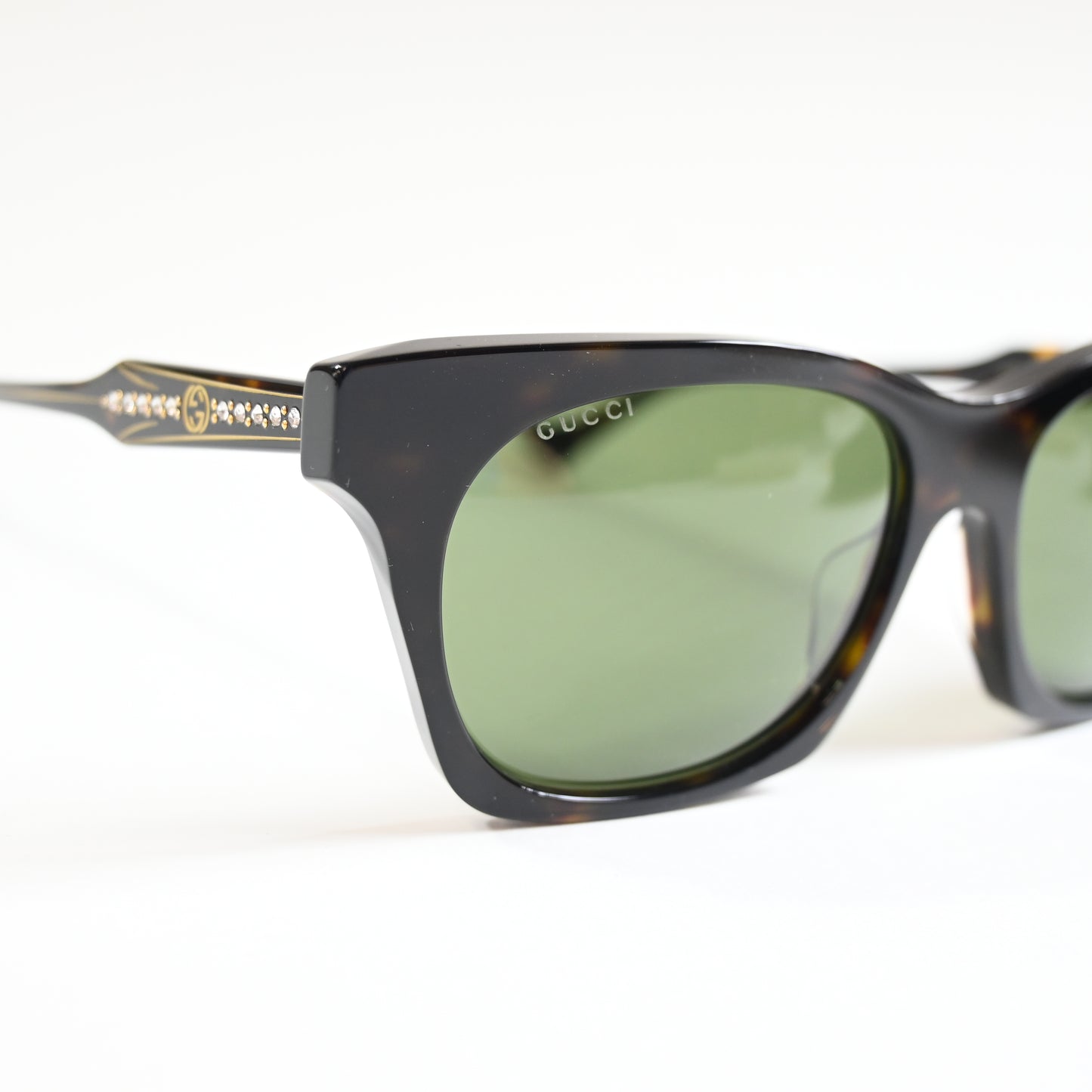 Gucci Women's Winged Cat Eye Sunglasses, One Size