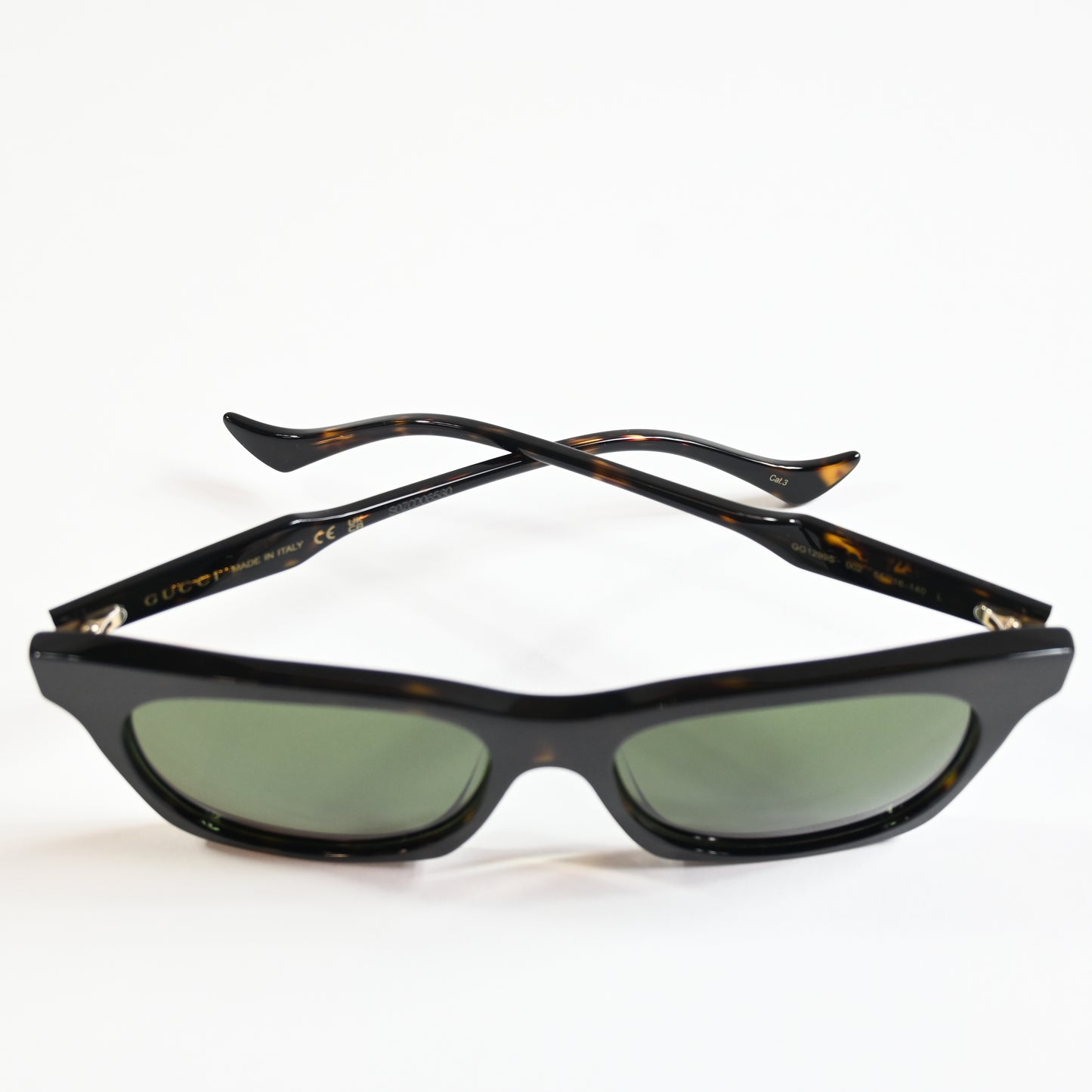 Gucci Women's Winged Cat Eye Sunglasses, One Size
