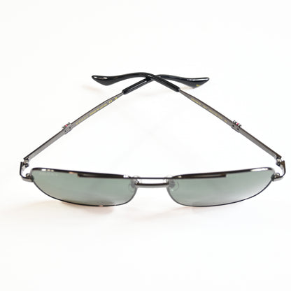 Gucci GG1441S 001 Mens Authentic Sunglasses Ruthenium Gray, 58mm - New