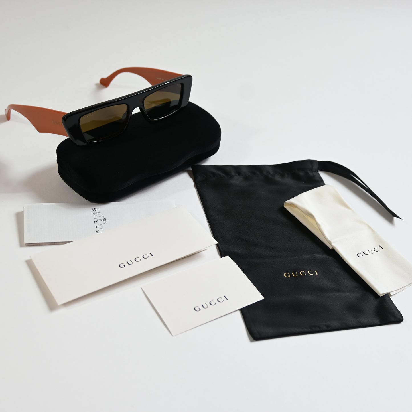 Gucci GG1331S 003 Unisex Authentic Sunglasses Dark Havana/Brown, 54mm - New