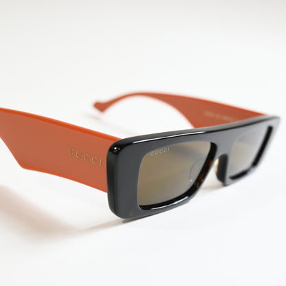 Gucci GG1331S 003 Unisex Authentic Sunglasses Dark Havana/Brown, 54mm - New