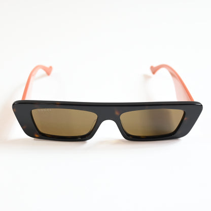Gucci GG1331S 003 Unisex Authentic Sunglasses Dark Havana/Brown, 54mm - New