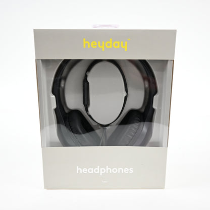 Heyday Wired Headphones - Black