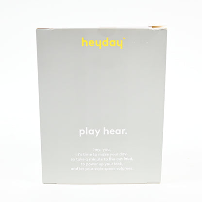 Heyday Wired Headphones - Peach Audio Headset - Open Box