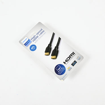 Philips High Speed HDMI Cable w/ Ethernet - 4 ft - Black - New