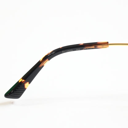 Bottega BV1265S 002 Womens Authentic Sunglasses Tortoise Black/Gold, 54mm - New
