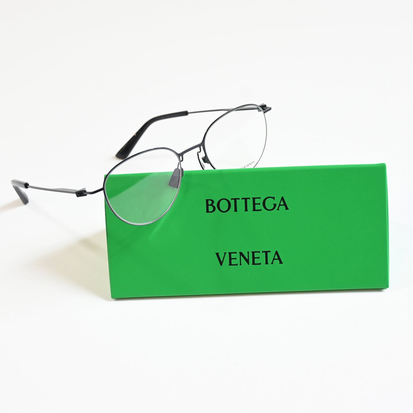 Bottega BV1269O 001 Mens Authentic Eyeglasses Black, 50mm - New