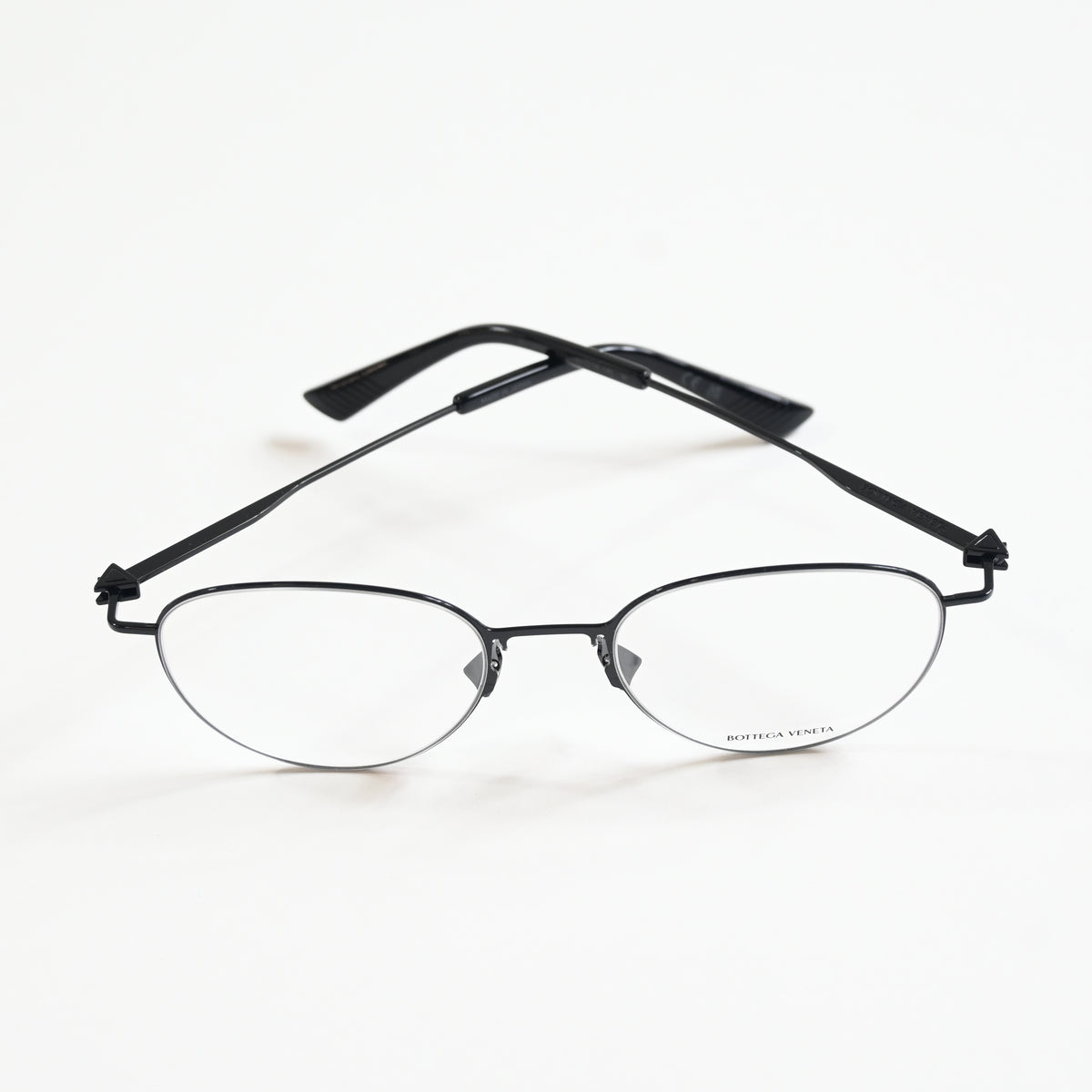 Bottega BV1269O 001 Mens Authentic Eyeglasses Black, 50mm - New