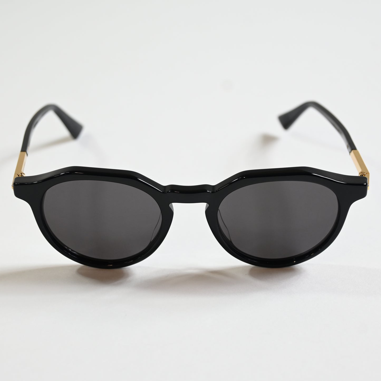 Bottega BV1260S 001 Mens Authentic Sunglasses Black/Gold, 49mm - New