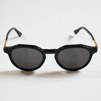 Bottega BV1260S 001 Mens Authentic Sunglasses Black/Gold, 49mm - New