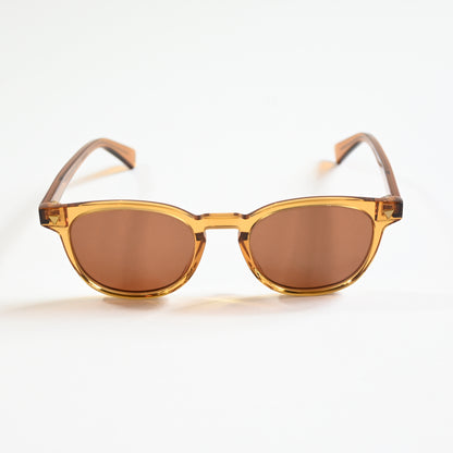 Bottega BV1253S 004 Mens Authentic Sunglasses Clear Yellow, 50mm - New