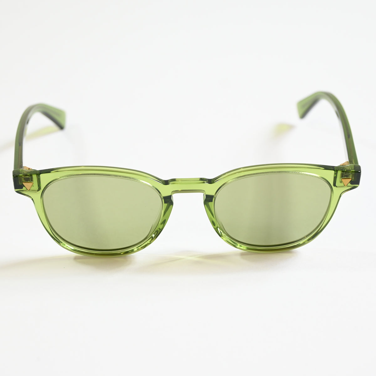 Bottega BV1253S 003 Mens Authentic Sunglasses Clear Green, 50mm - New