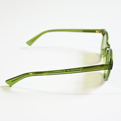 Bottega BV1253S 003 Mens Authentic Sunglasses Clear Green, 50mm - New