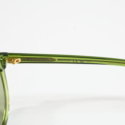 Bottega BV1253S 003 Mens Authentic Sunglasses Clear Green, 50mm - New