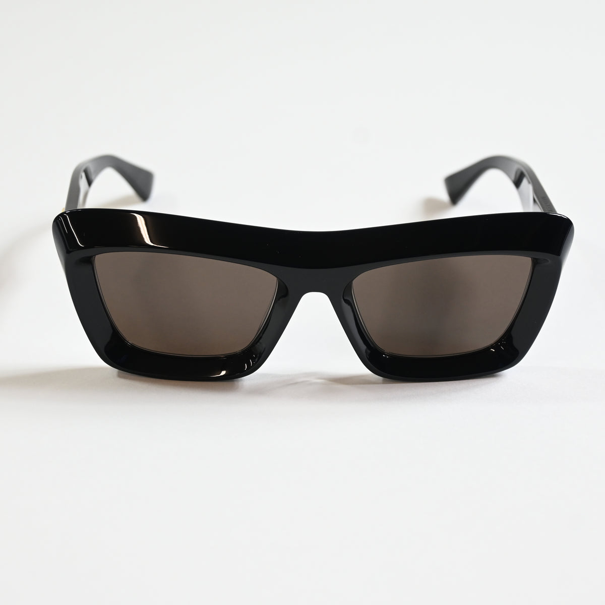 Bottega BV1283S 001 Womens Authentic Sunglasses Black/Gold, 53mm - New