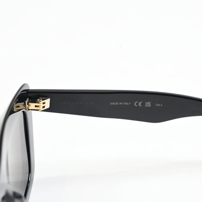 Bottega BV1283S 001 Womens Authentic Sunglasses Black/Gold, 53mm - New