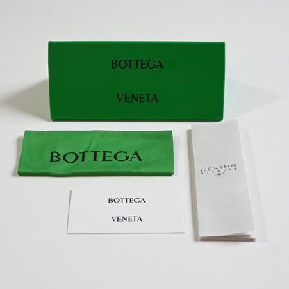 Bottega BV1283S 001 Womens Authentic Sunglasses Black/Gold, 53mm - New