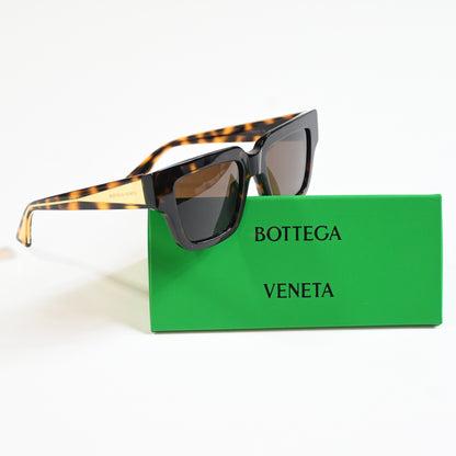 Bottega BV1276S 002 Womens Authentic Sunglasses Havana/Gold, 52mm - New