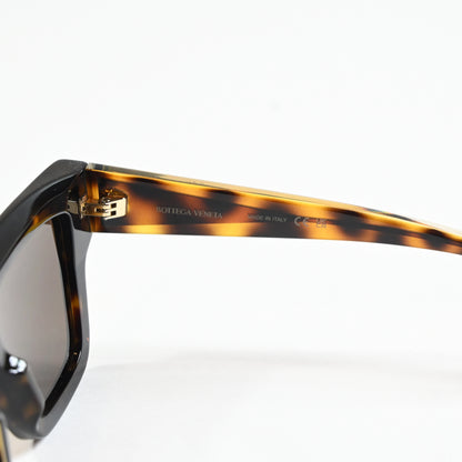 Bottega BV1276S 002 Womens Authentic Sunglasses Havana/Gold, 52mm - New