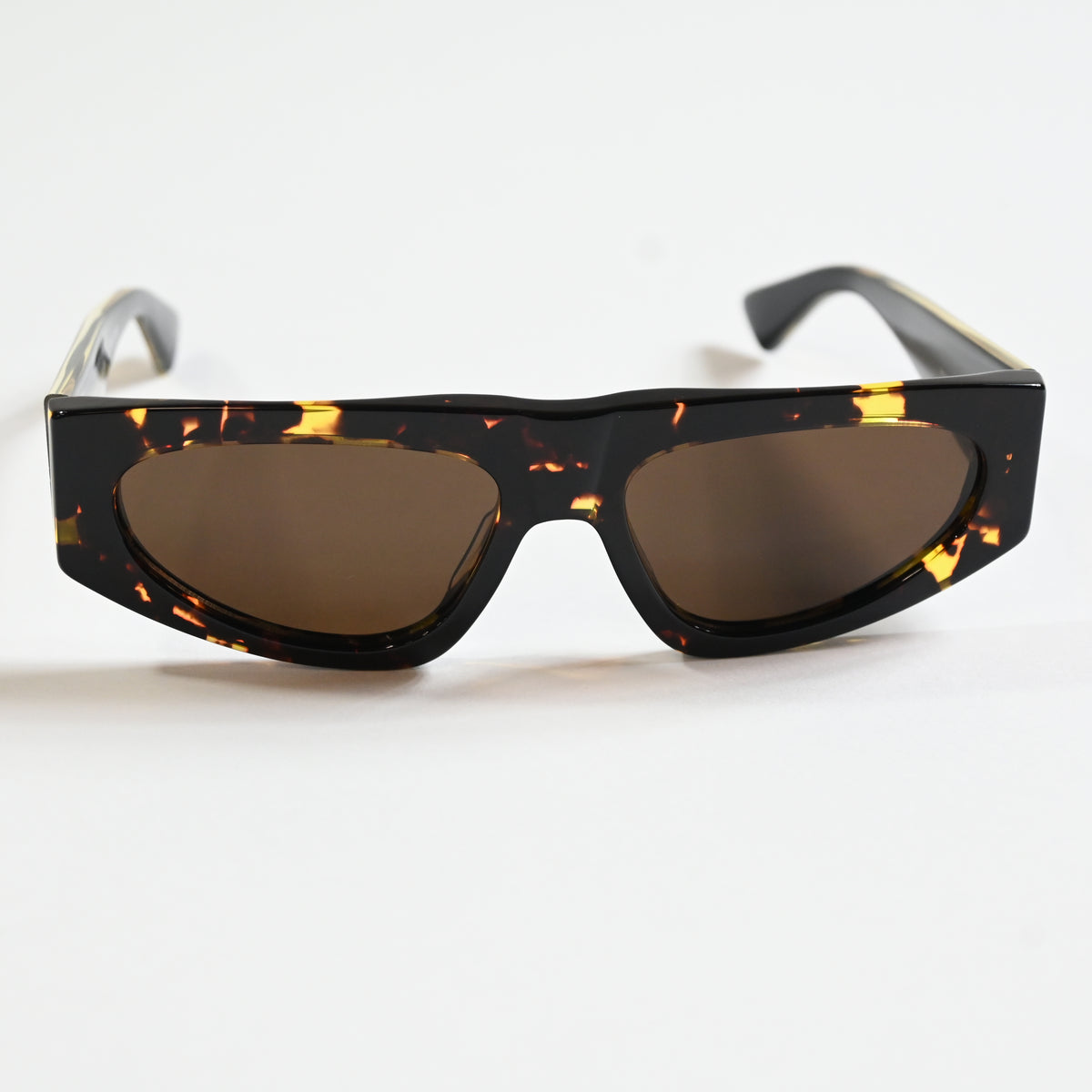 Bottega BV1277S 002 Womens Authentic Sunglasses Havana/Gold, 57mm - New