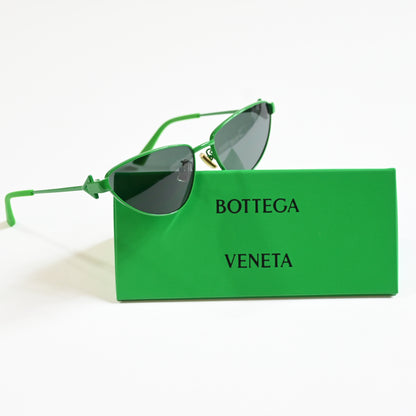 Bottega BV1186S 004 Womens Authentic Sunglasses Lime/Black, 59mm - New