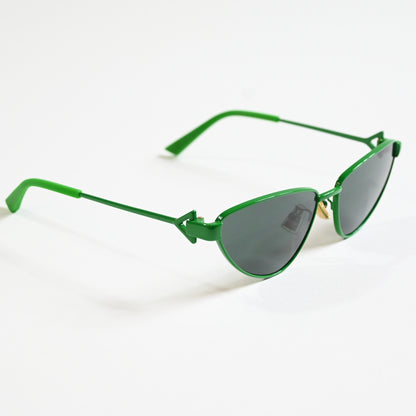Bottega BV1186S 004 Womens Authentic Sunglasses Lime/Black, 59mm - New