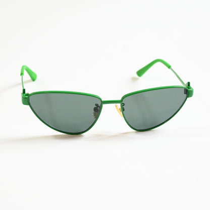 Bottega BV1186S 004 Womens Authentic Sunglasses Lime/Black, 59mm - New