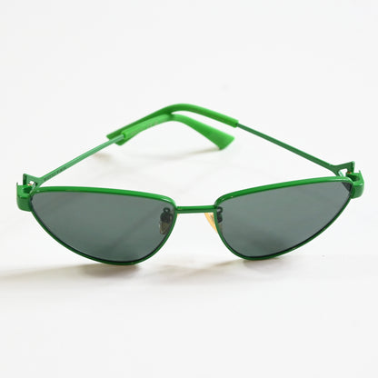 Bottega BV1186S 004 Womens Authentic Sunglasses Lime/Black, 59mm - New
