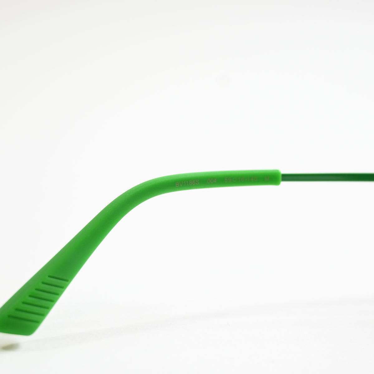 Bottega BV1186S 004 Womens Authentic Sunglasses Lime/Black, 59mm - New