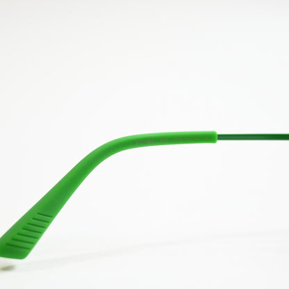 Bottega BV1186S 004 Womens Authentic Sunglasses Lime/Black, 59mm - New