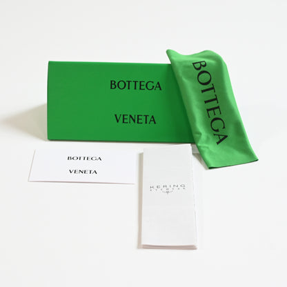 Bottega BV1299S 002 Unisex Authentic Sunglasses Gold/Orange, 99mm - New
