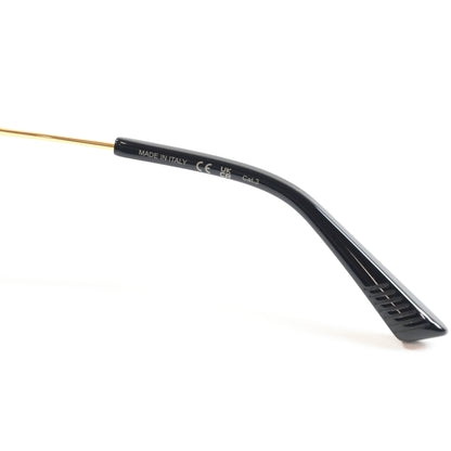 Bottega BV1265S 001 Womens Authentic Sunglasses Black/Gold, 54mm - New
