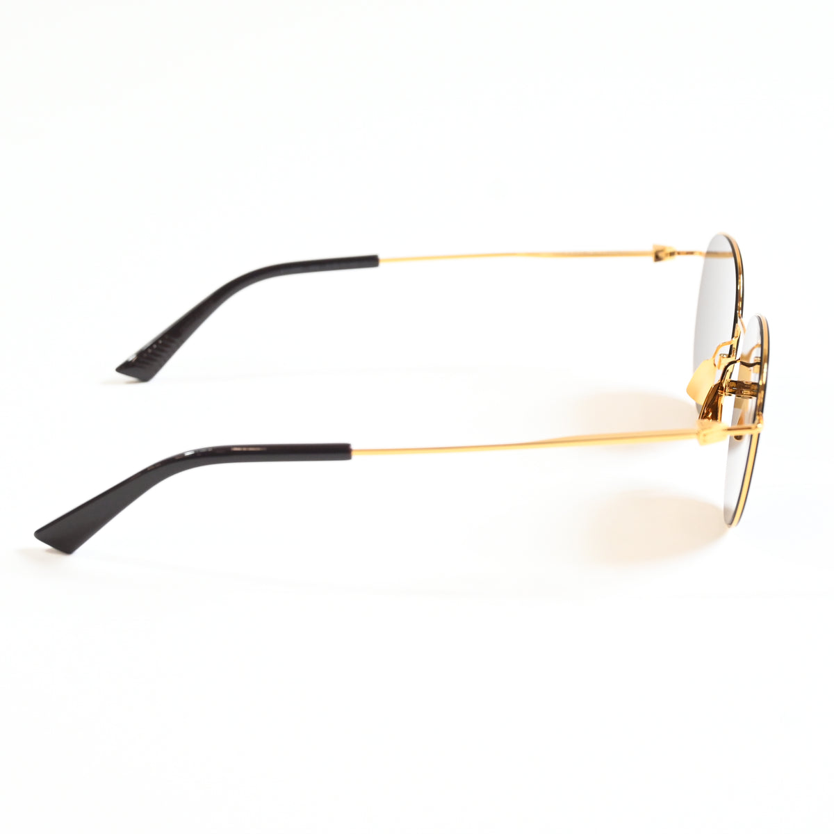 Bottega BV1268S 002 Unisex Authentic Sunglasses Gold/Brown, 51mm - New